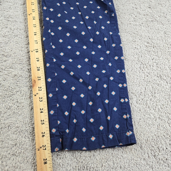 Psycho Bunny Pajama Pants Mens Small Blue All Over Print Lounge Sleep Pockets - Picture 3 of 10